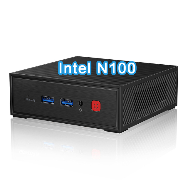 SIBOLAN Mini PC Powered by Intel N100 CPU Max 16GB RAM NVMe 2TB SSD Dual Video Port WiFi BT for Office Tasks