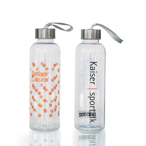 Botella de agua libre de BPA, <span class=keywords><strong>2021</strong></span> ml, 300ml, 400ml, de plástico con tapa de Metal, gran oferta, 500 - Product Image 5