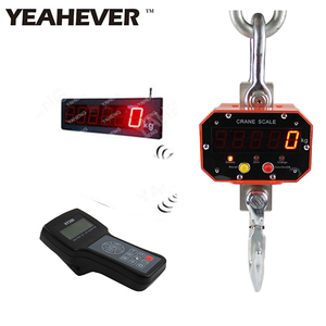 Trọng Lượng Nhẹ Di Động Trục Cân Miếng Đệm Không Dây Quy Mô Cần Cẩu Điện Chỉ Số HY-BDW Không Dây Màn Hình Hiển Thị Led Dot Ánh Sáng - Product Image 4