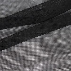 Malla de nailon y spandex ultrafina elástica en 4 direcciones, precortada de 5 yardas, 152,4 cm de ancho, tela de red ligera, transparente y resistente - Product Image 2