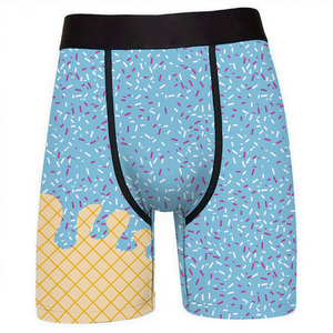 Boxer da <span class=keywords><strong>Uomo</strong></span> Personalizzati con Stampa Gocce di Gelato, Comodi ed Eleganti, Ideali <span class=keywords><strong>per</strong></span> l'Estate, Sexy e Classici - Product Image 2