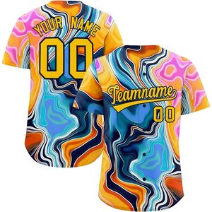 Maillot de baseball personnalisé avec graffitis, unisexe, adulte, sublimé, respirant, nom personnalisé, numéro, nom de l'équipe, 00, chemise boutonnée - Product Image 1