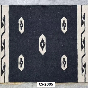 Tapis shaggy moderne en coton fait main, lavable, pour la cuisine, les voyages et la maison - Product Image 1