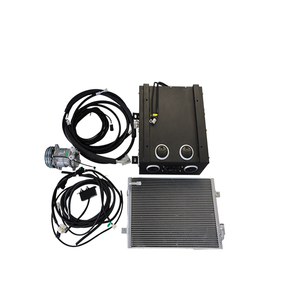 Nouveau <span class=keywords><strong>climatiseur</strong></span> agricole de haute qualité, design fin, monobloc, 12V/24V SDKB, pour camion, tracteur, montage sur toit - Product Image 2