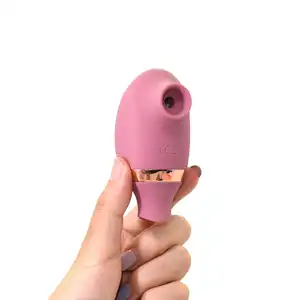 Silicone mignon forme étanche vibrant cunnilingus sucer masseur clitoris sucer vibrateur G Spot sex toy pour femme