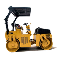 Rouleau compresseur vibrant de 3 tonnes sur mini rouleau compresseur