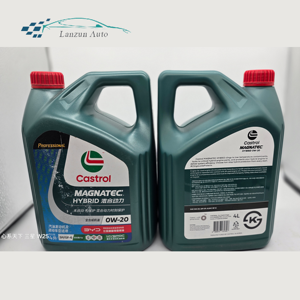 Aceite de Motor Híbrido <span class=keywords><strong>Castrol</strong></span> <span class=keywords><strong>Magnatec</strong></span> <span class=keywords><strong>0W20</strong></span> 4L Sintético Completo SP GF6 para Autos Híbridos de Gasolina BYD - Product Image 1