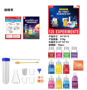 OEM Support 120 + Science Experiment Kit Hot Super Experiments Science Kit para niños Educational Science Kit - Product Image 2