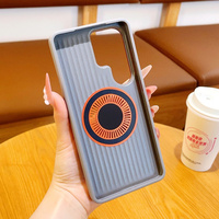 Casing Ponsel Anti Jatuh Magnetik Kuat Model Terbaru untuk Samsung S26 S25 Ultra S24 Plus dengan Disipasi Panas Grafena dan Lapisan Kulit PU