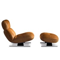 Rembourrage en forme de V Fauteuil de salon et pouf Meubles de luxe de chaise de canapé d'appoint