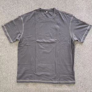 Produttore <span class=keywords><strong>di</strong></span> t-shirt in cotone Vintage a tracolla con <span class=keywords><strong>filo</strong></span> da cucito inverso t-shirt da uomo Plus Size Street Wear t-shirt - Product Image 3