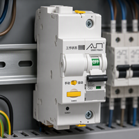 Disjoncteur intelligent WiFi Tuya RCCB/MCB 1P-4P 10A-63A 220V/380V avec contrôle à distance par application, verrouillage manuel, capacité de coupure 6kA, certifié CE