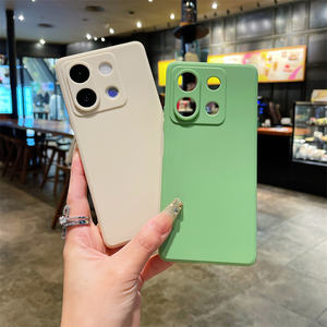 Nueva funda de teléfono de TPU de precio barato Popular para Redmi Note 14 Pro + funda protectora de cámara de Color caramelo para funda Xiaomi - Product Image 3