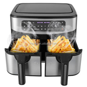 Aifa doppia friggitrice ad aria con doppio cestino 8L 9L due Dual Zone <span class=keywords><strong>2</strong></span> pentola cibo vassoio elettrico friggitrice ad aria senza olio - Product Image 2