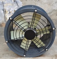 Ventilateur axial industriel à haute vitesse de 1400 mm avec impeller en alliage d'aluminium, unité de ventilation
