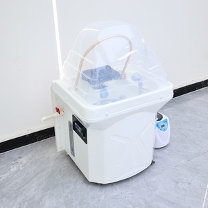 Professional Hair Washing Portable White Shampoo Sink Bowl with Spa Head Water Circulation Therapy and 60L Water Storage - Product Image 3