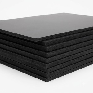 Plaque de mousse décorative en PVC durable, blanche ou noire, densité 0,6 g/cm³, épaisseur 8 mm, résistante au feu, marque PIMA, pour meubles - Product Image 1
