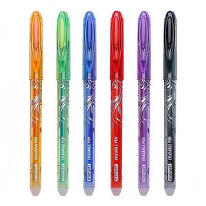 <span class=keywords><strong>Stylo</strong></span> gel effaçable magique noir bleu rouge vert de haute qualité en plastique pour l'école et le bureau, vente chaude, <span class=keywords><strong>avec</strong></span> logo personnalisé - Product Image 2