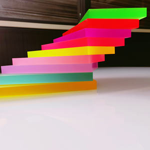 Feuille acrylique colorée personnalisation feuille acrylique en verre coloré pour armoires de cuisine feuilles acryliques couleur pmma - Product Image 2