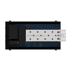 Convertidor de Medios Mini de Fibra Gigabit a RJ45 de Alto Rendimiento, Transceptor Ethernet con Ranura SFP Abierta 1SFP - Product Image 4