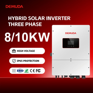ระบบไฮบริดพลังงานแสงอาทิตย์สามเฟส 48V กำลังไฟ 8kw 10kw ระดับ IP65 พร้อมตัวควบคุมการชาร์จ MPPT 2 ตัว สำหรับระบบโซลาร์เซลล์ที่อยู่อาศัย - Product Image 3