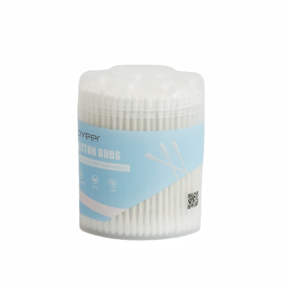 Tête de goutte à boîte de patte de chat blanche-tête en spirale