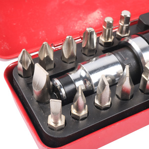 Juego de destornilladores multibrocas cromados Phillips de grado industrial, 20-40 piezas, para reparación automotriz - Product Image 3