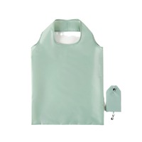 En stock, sac en polyester 210T, sac de courses pliable pour supermarché, sac publicitaire écologique pliable portable