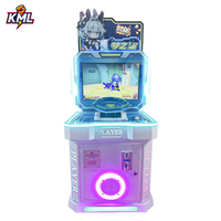 Machine de jeu d'arcade 3D simulateur de course automobile, à monnayeur, en anglais, en plastique, pour enfants, KML K-4002