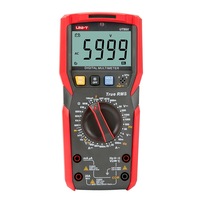 Uni-T UT89XD Multimeter Digital Presisi Tinggi Tahan Panas Layar LCD Multi-Fungsi Meter Universal Kapasitansi Tegangan