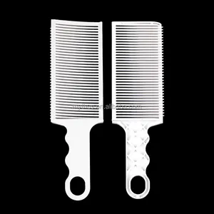 New Arrival White Fade Comb Professional Line Fade Pro Comb New Design Custom Hair Cutting Comb