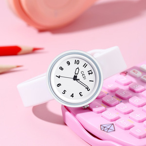 Montre en silicone simple et élégante, couleur bonbon, montre pour femme, nouvelle montre en gelée imperméable - Product Image 4