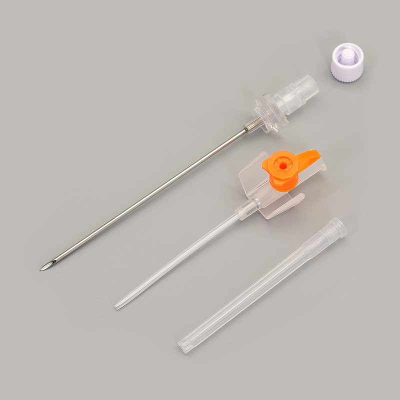 Disposable I V Catheter Syringe Single