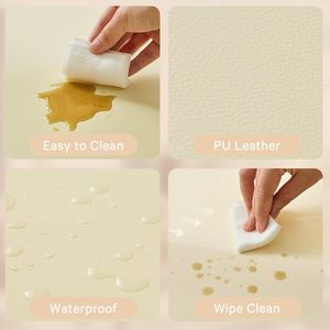 Tapis de jeu imperméable pour sol en mousse à mémoire de forme de 1,3 po d'épaisseur, 50x50 cm, pour parc de jeu, tapis d'éveil et de ramper, tapis de chambre d'enfant - Product Image 4