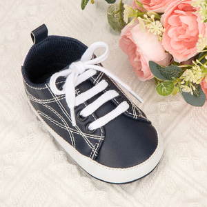 Dernier modèle de chaussures d'intérieur pour bébé baskets sport pour bébé tissu de base en PU confortable chaussures légères respirantes pour bébés garçons - Product Image 4