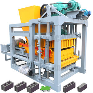 เครื่องทำบล็อกอัตโนมัติ Qt4-25 เครื่องทำอิฐซีเมนต์ในอเมริกาใต้ - Product Image 1