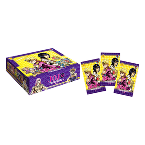 การ์ดสะสมไดโนเสาร์จิ๋ว <span class=keywords><strong>JOJO</strong></span> กล่องบูสเตอร์ขายส่ง ลดราคาพิเศษ การ์ดตัวละครจูโจ บิซาร์ แอดเวนเจอร์ คุโจ โจทาโร่ การ์ด TCG หายาก - Product Image 1