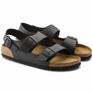 <span class=keywords><strong>Sandales</strong></span> unisexes à triple boucle avec bride de talon, semelle intérieure en liège, semelle extérieure en EVA, ajustables, <span class=keywords><strong>orthopédiques</strong></span>, pour hommes et femmes, vente en gros - Product Image 3