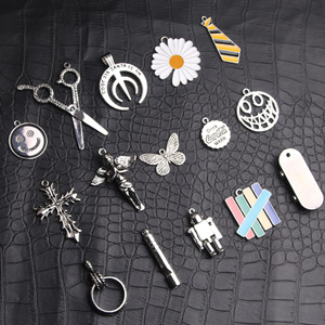 Collana Vintage a catena in acciaio inossidabile SS8-460P Cool con Design celtico a croce enorme per bambini - Product Image 5