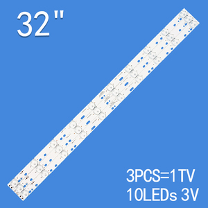 แถบไฟแบ็คไลท์ LED ทีวี TCL 32 นิ้ว 10LED 3V 15V/PCS 303DG315034 DTW0315LK02-C MBL-32035D310DG2-V2-60MM DH315D10-ZC15F-03 ZC15C-02 - Product Image 2