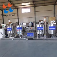 Pasteurisateur automatique avec échangeur de chaleur à plaques, refroidissement à l'eau pour la production de lait, de jus, de produits laitiers, de yaourt, de confiture et de boissons