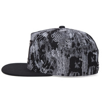 Casquette de baseball tendance, chic et unique, personnalisable, à motifs graphiques et lettres, couleurs assorties, pour un style décontracté quotidien