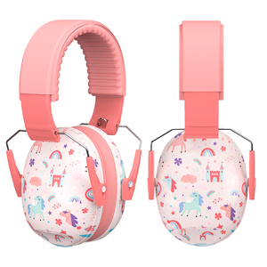 HQ наушники для защиты слуха для детей, детские Плоские наушники, наушники для защиты от АБС, шумоподавление, наушники для аутизма - Product Image 1