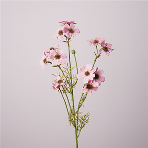 Fiori Artificiali in Seta di Alta Qualità Fatti a Mano, Crisantemi e Margherite con Effetto Idratato, per Giardinaggio Moderno e Matrimoni - Product Image 6