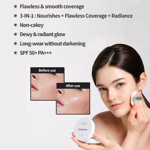 Crème solaire teintée à étiquette privée SPF 50, protection UV longue durée, crème <span class=keywords><strong>BB</strong></span> pour femmes, tons de <span class=keywords><strong>peau</strong></span> clairs à foncés, service ODM/OEM - Product Image 4