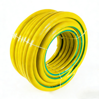 Tuyau d'arrosage de jardin GEMIER en PVC flexible haute pression, tressé renforcé de fibres, léger et durable, 100m, résistant à la chaleur