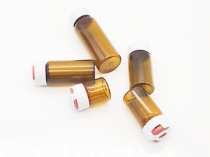 Botella de Vidrio Marrón de 2-20 ml para Esencias West Lincoln, con Tapón de Goma, para Té y Polvo Liofilizado - Product Image 5