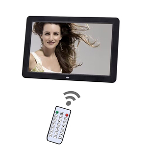 Lecteur vidéo en boucle, lecture automatique <span class=keywords><strong>de</strong></span> <span class=keywords><strong>musique</strong></span>, téléchargement <span class=keywords><strong>gratuit</strong></span>, cadre photo numérique à écran LCD <span class=keywords><strong>de</strong></span> 12 pouces, certifié ROHS, avec mémoire - Product Image 1