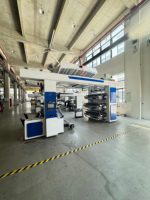 Machine d'impression pour sacs en papier laminé, sacs composites papier-plastique, sacs multi-parois à valve, avec moteur servo et PLC