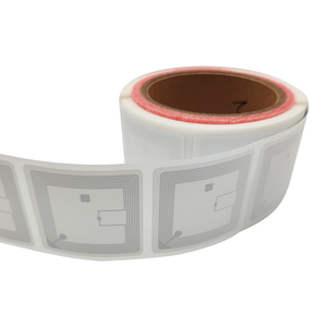 RFID NFC 13.56MHz 図書館管理用ブックタグ 50x50mm 自己粘着 防水 ロール状ステッカー 便利な保管に - Product Image 5